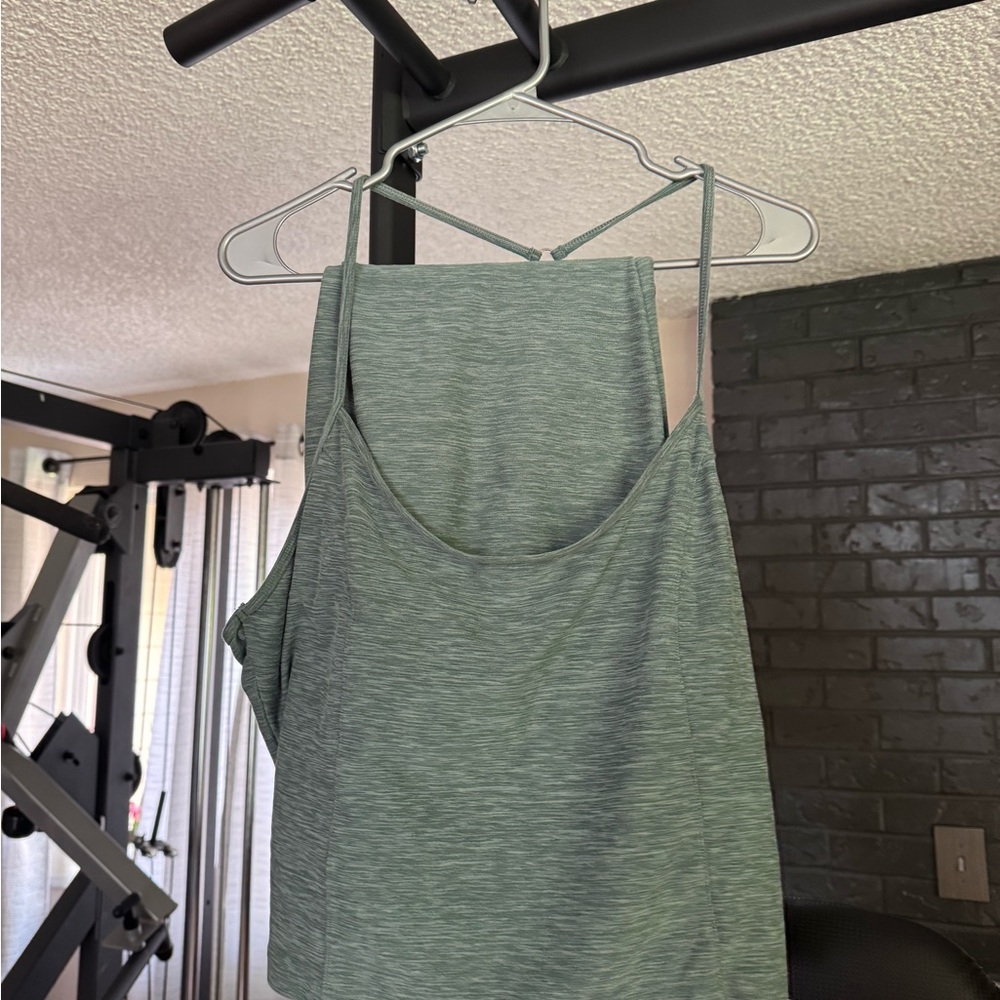 Victoria's Secret Green Crop Leggings